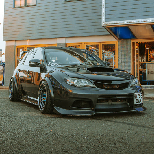 Scott's forged 350HP Subaru STI Hatchback with Varis kit