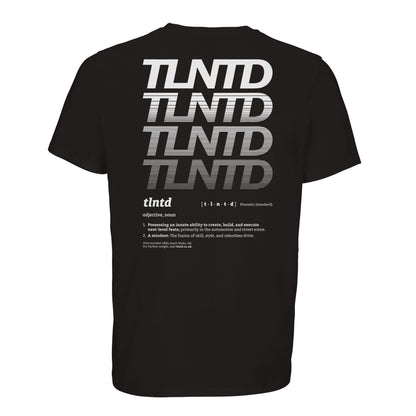 Definition Tee White Print