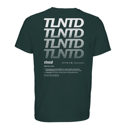 Definition Tee White Print