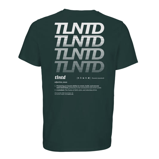 Definition Tee White Print