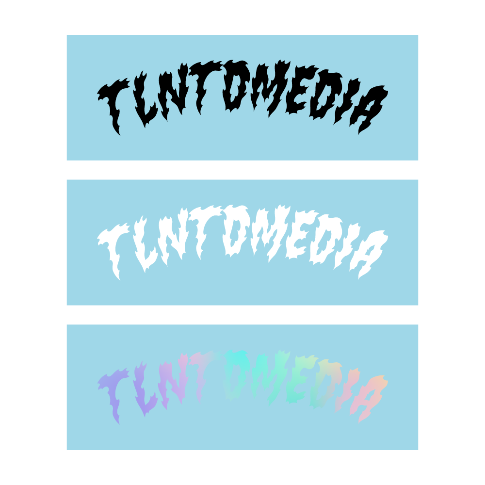 TLNTDmedia Fire Sticker