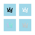 Graffiti Crown Sticker