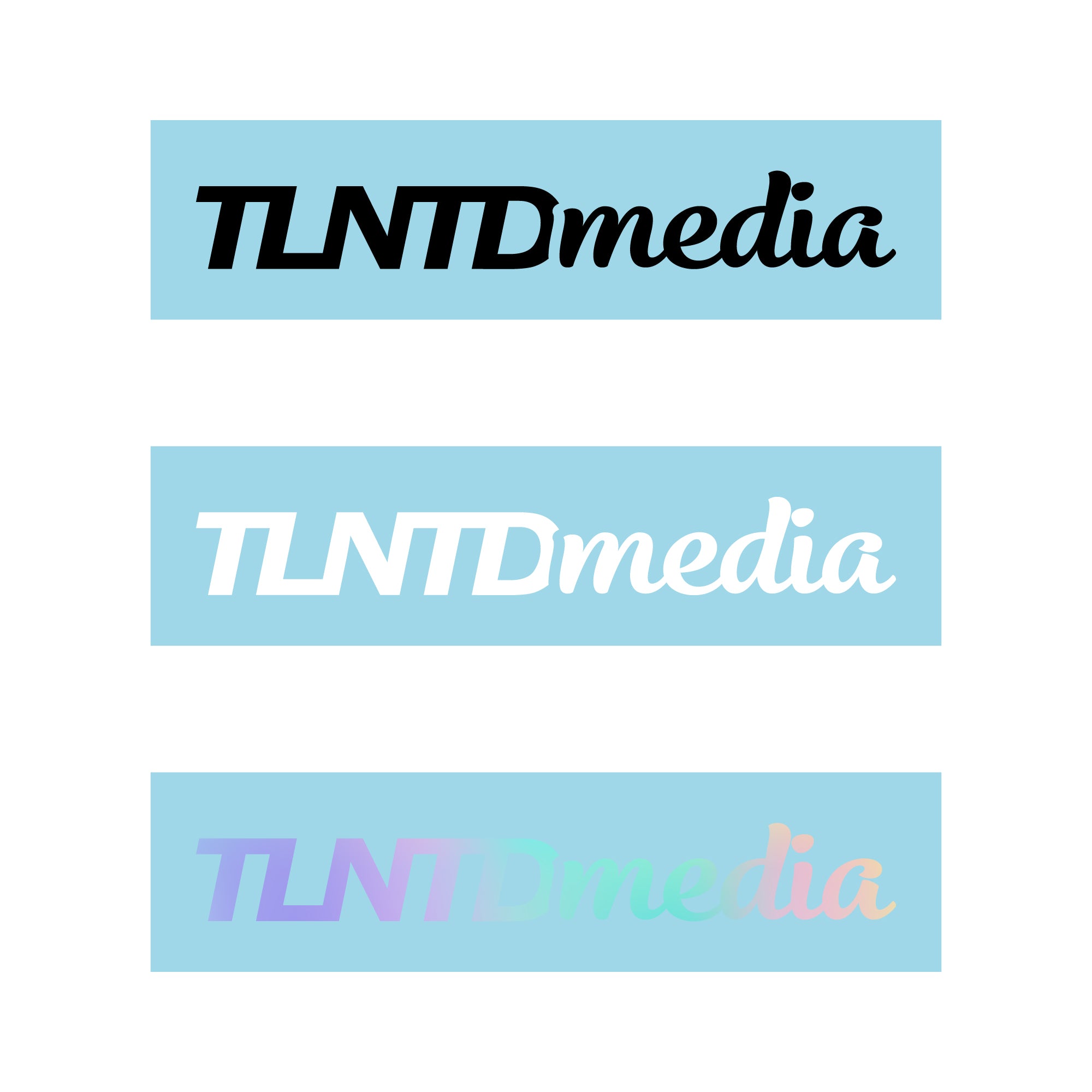 TLNTDmedia Wide Sticker